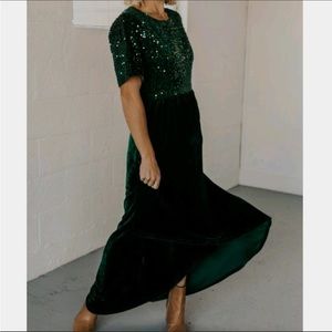 Roolee Isabella Wrap Maxi Dress